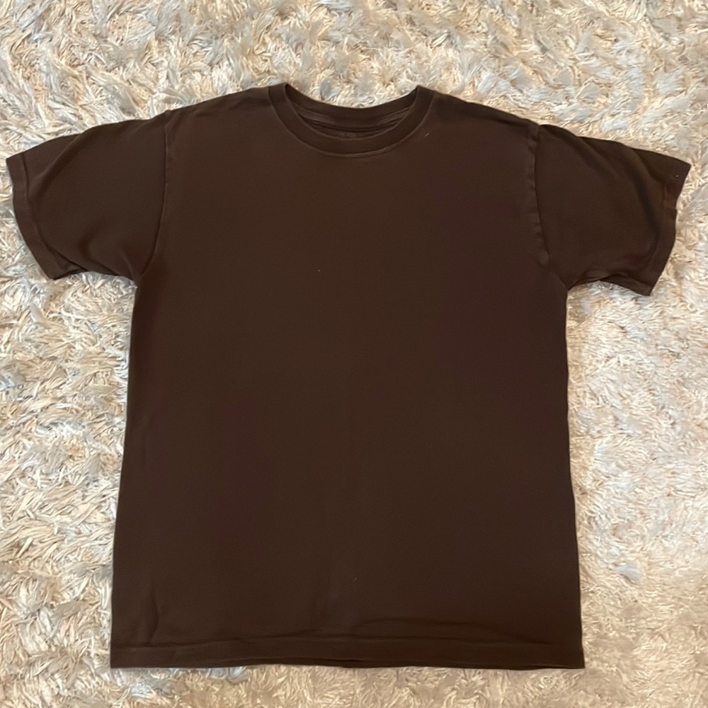 COPY - Kids Plain Brown Fruit of The Loom Tee